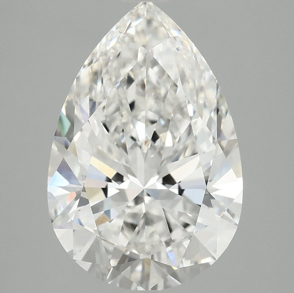 4.01 Carat Pear Cut Lab Grown Diamond VS1E