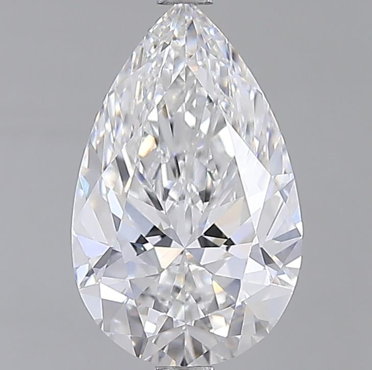 4.01 Carat Pear Cut Lab Grown Diamond VVS2D