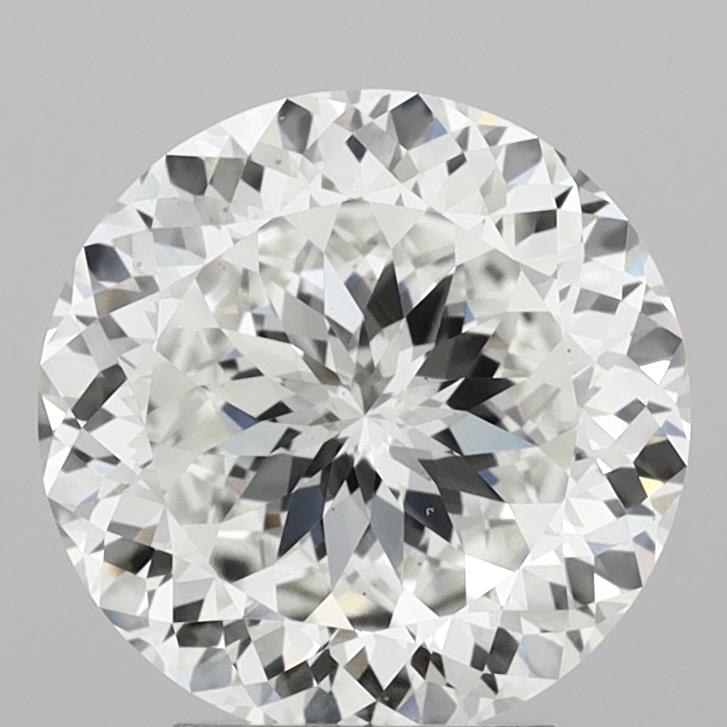 Diamant cultivé en laboratoire de taille portugaise de 4,01 carats VS1 F