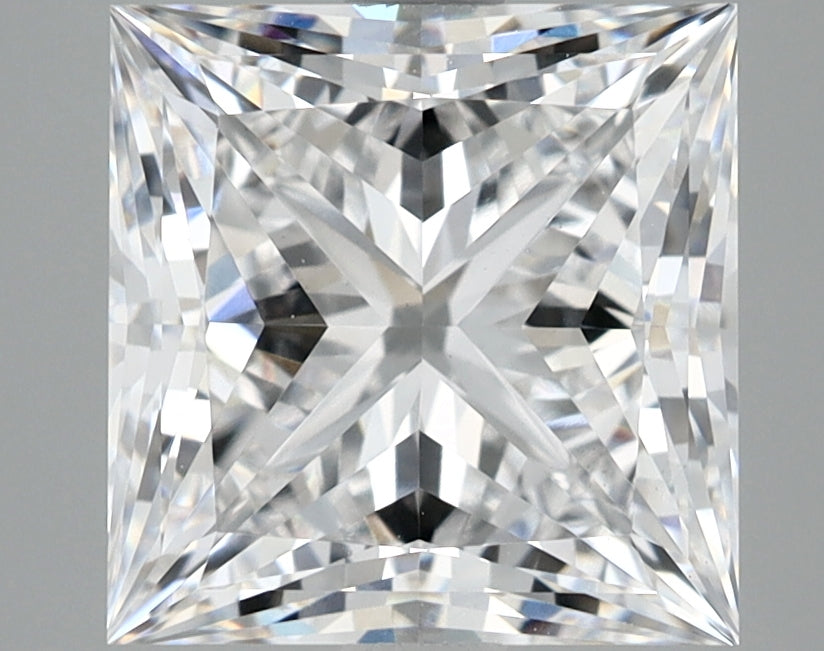 4.01 Carat Princess Cut Lab Grown Diamond VS1D