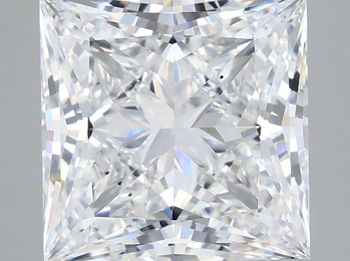 4.01 Carat Princess Cut Lab Grown Diamond VS2E