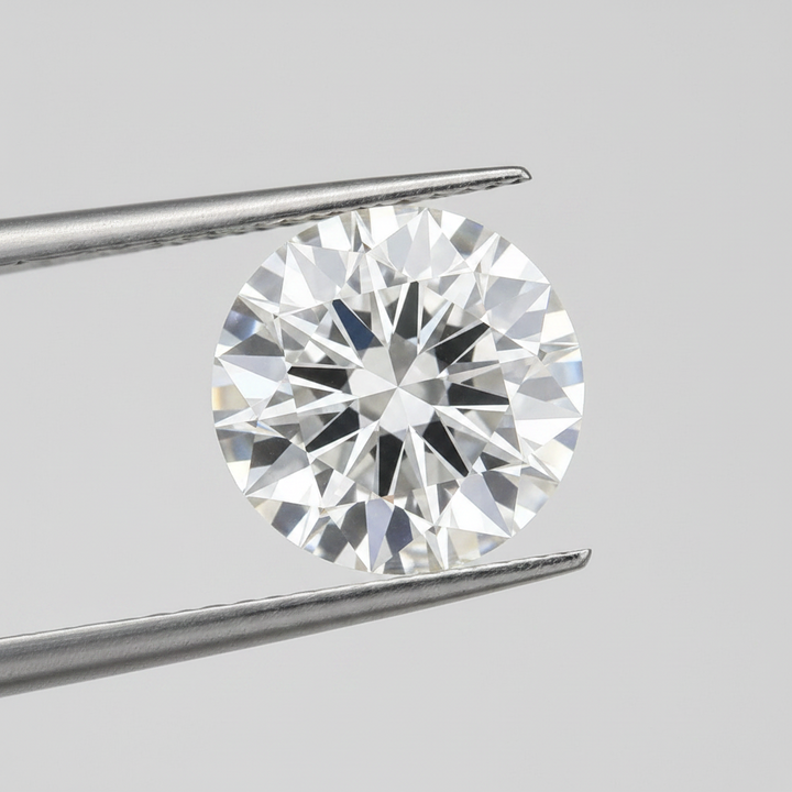 4.01 Ct D Color VS1 Round Cut CVD Lab Grown Diamond IGI Certified