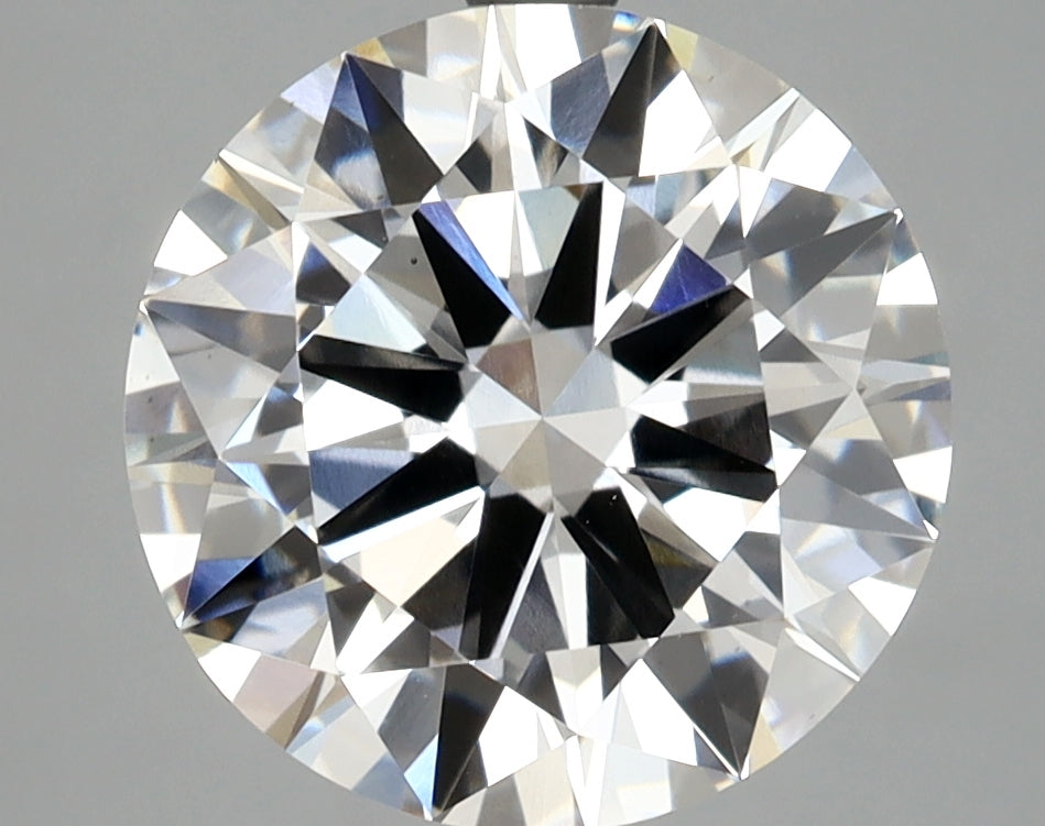 4.01 Carat Round Cut Lab Grown Diamond VS1F Color