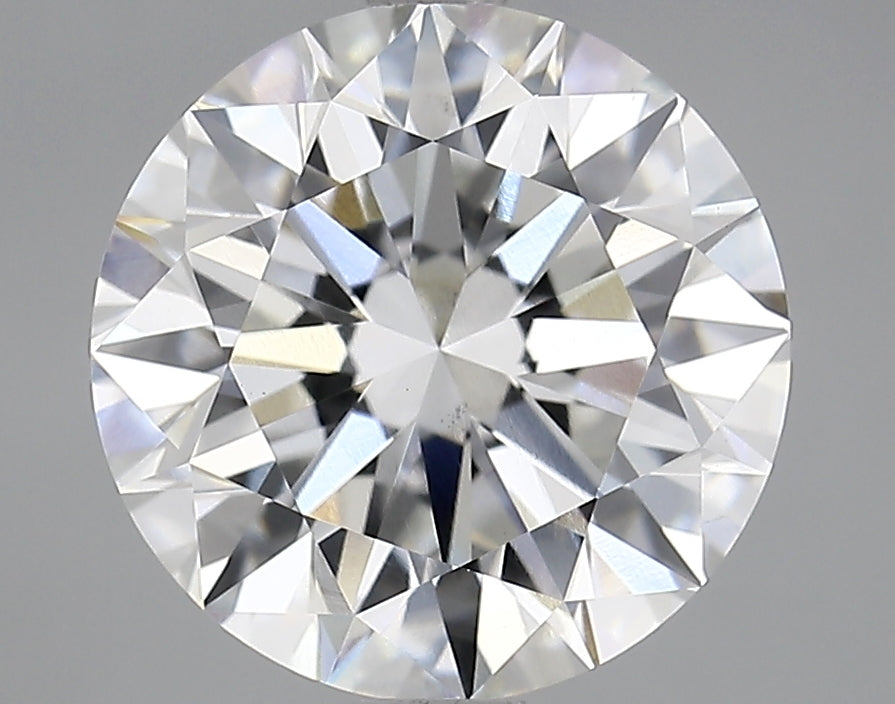 4.01 Carat Round Cut Lab Grown Diamond VS1F Color
