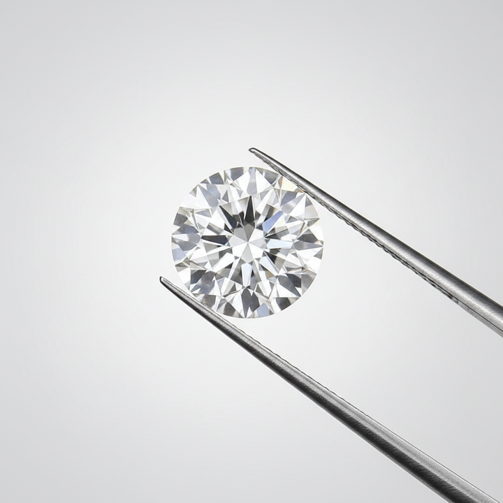 4.01 Ct F Color VS1 Round Cut CVD Lab Grown Diamond IGI Certified