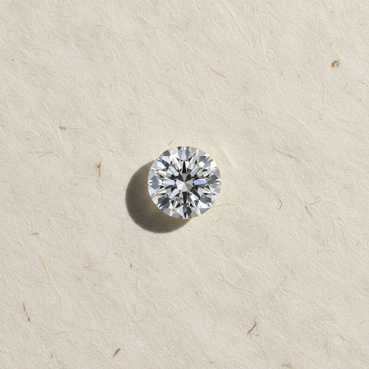 4.01 Carat Round F VS1 CVD Lab Grown Diamond Excellent Cut IGI Certified