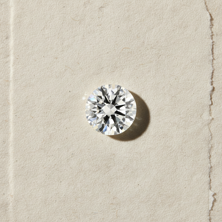 4.01 Carat Round F VS1 CVD Lab Grown Diamond Ideal Cut IGI Certified