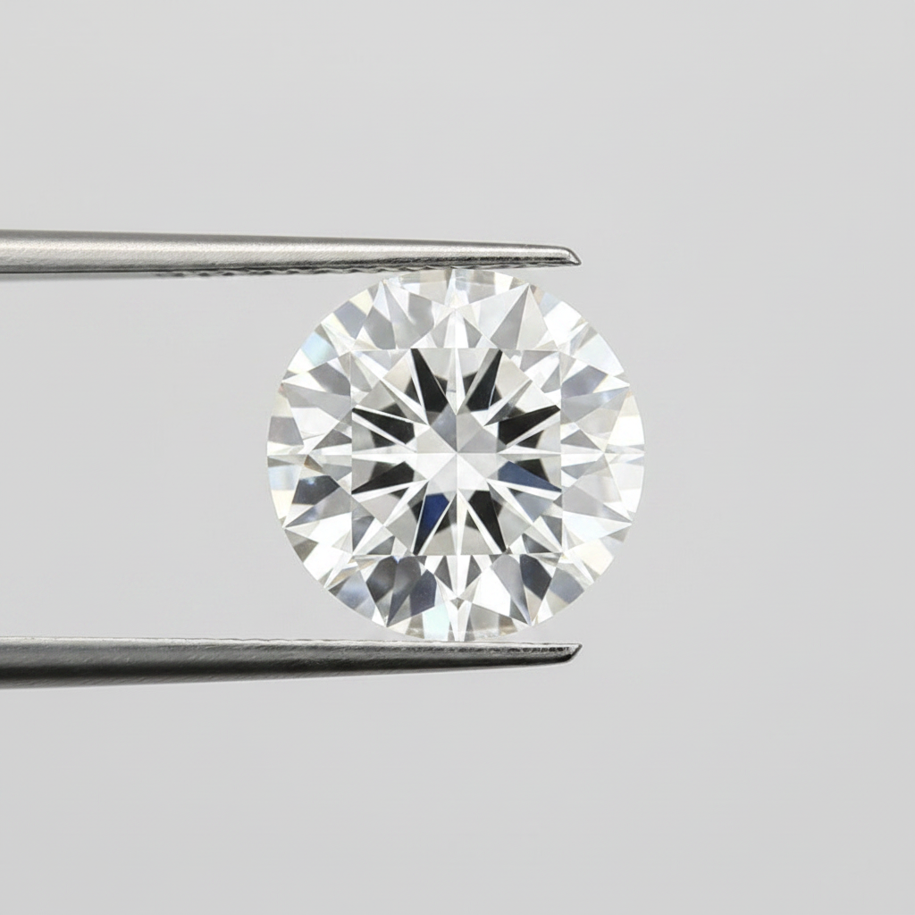 4.01 Ct F Color VS1 Round Cut CVD Lab Grown Diamond IGI Certified