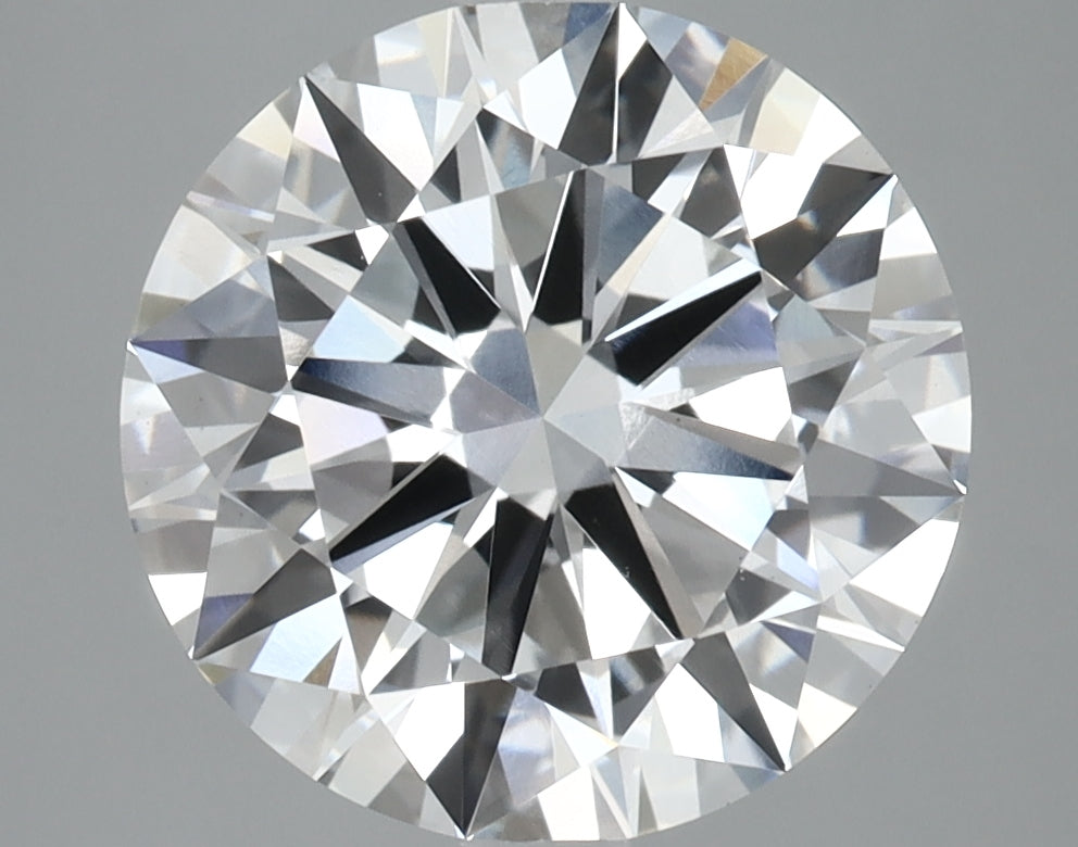 4.01 Carat Round Cut Lab Grown Diamond VS1F Color
