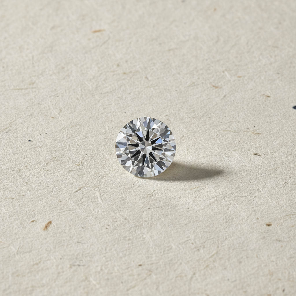 4.01 Carat Round F VS1 CVD Lab Grown Diamond Excellent Cut IGI Certified