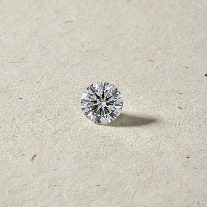 4.01 Carat Round F VS1 CVD Lab Grown Diamond Excellent Cut IGI Certified