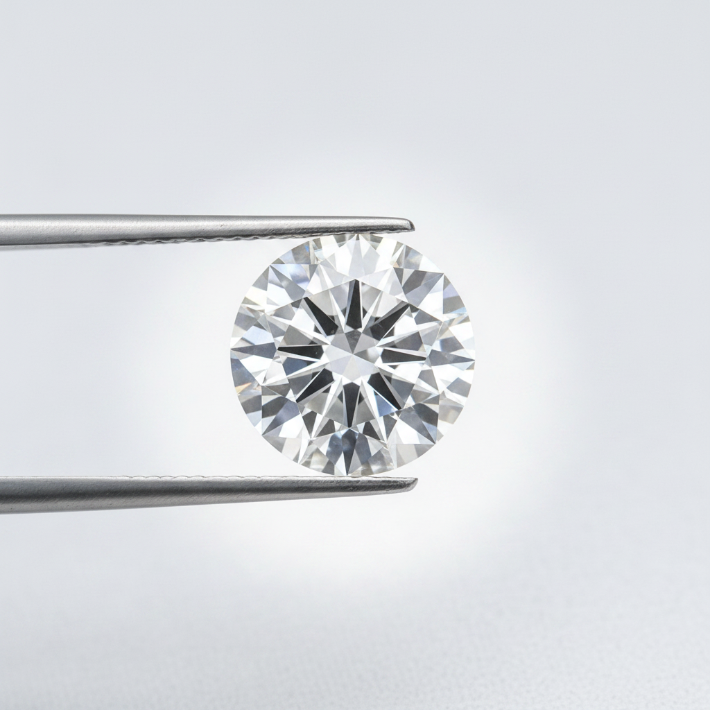 4.01 Ct F Color VS1 Round Cut CVD Lab Grown Diamond IGI Certified