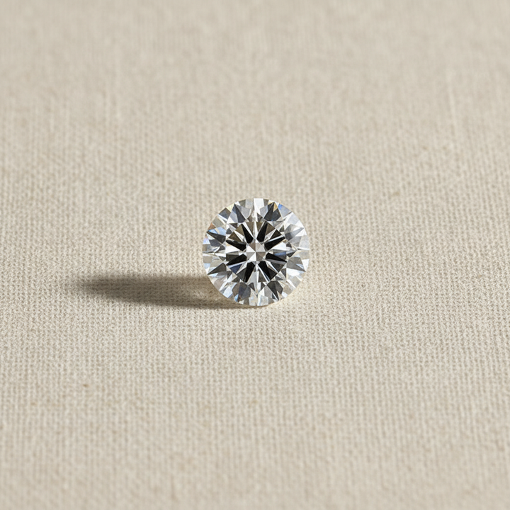 4.04 Carat Round E VS1 CVD Lab Grown Diamond Ideal Cut IGI Certified