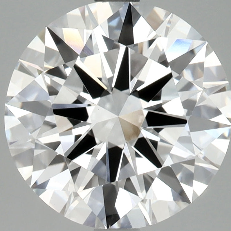 4,01 karaat ronde geslepen laboratoriumdiamant VVS2 D