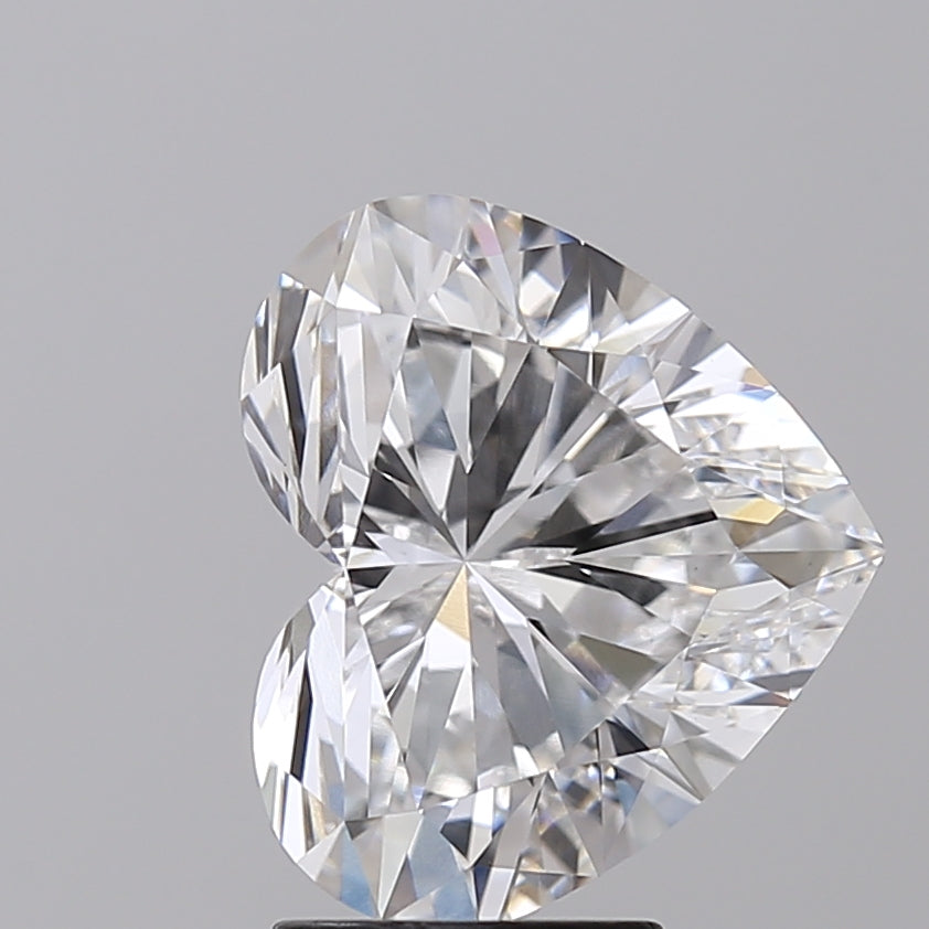 4,02 CT IGI-zertifizierter, im Labor gezüchteter Diamant im Herzschliff in D-Farbe