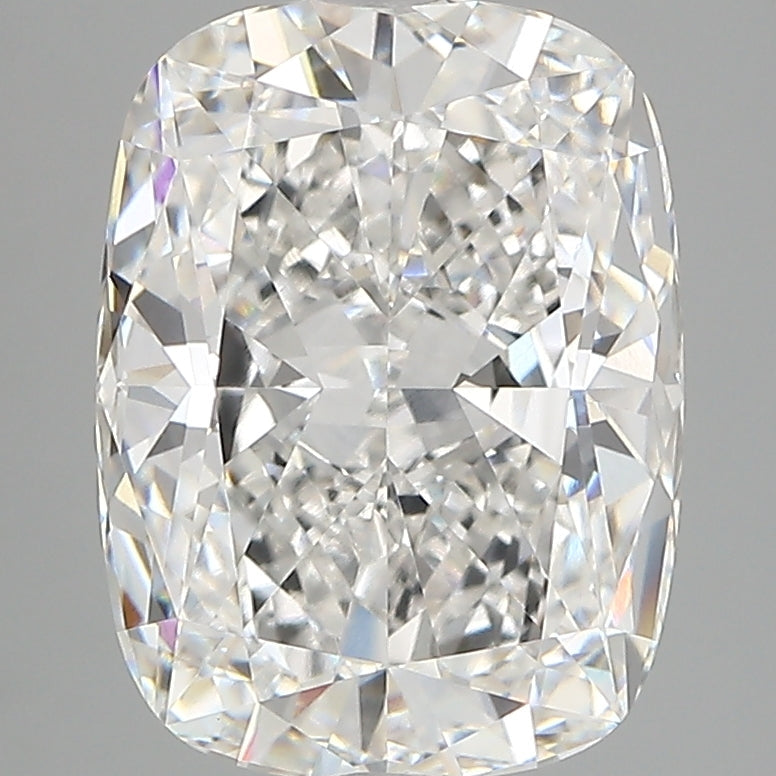 4.02 Carat Cushion Cut Lab Grown Diamond VVS1 F