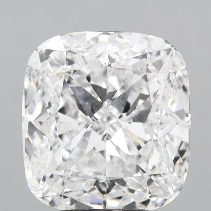 4.02 Carat Cushion Modified Cut Lab Grown Diamond VVS1D 