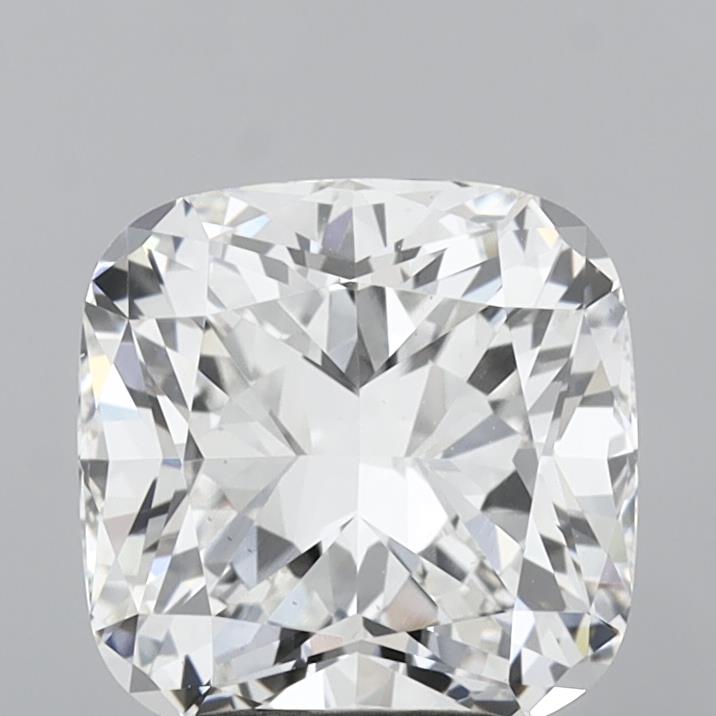 4.02 Carat Cushion Square Cut Lab Grown Diamond VS1E