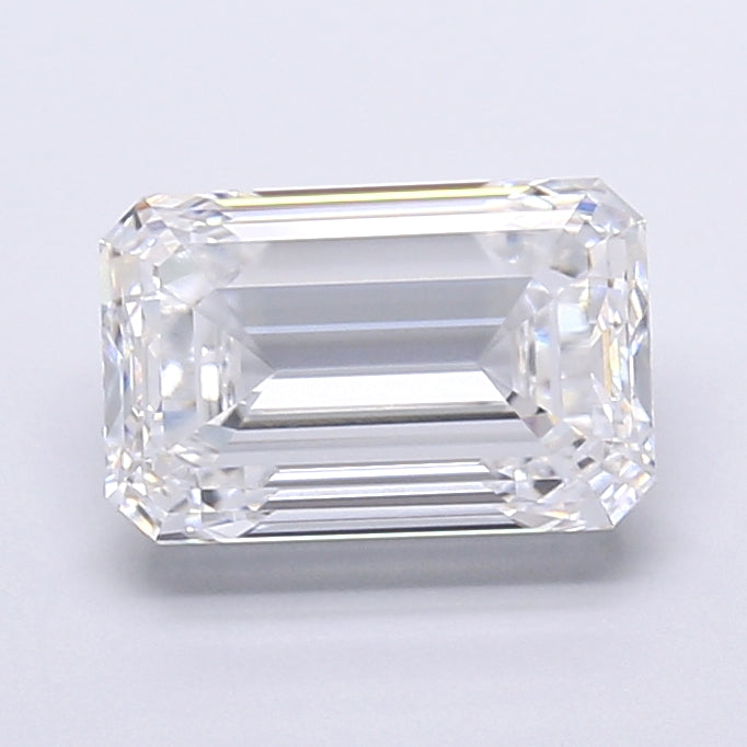 4.02 Carat Emerald Cut Lab Grown Diamond VVS1D 