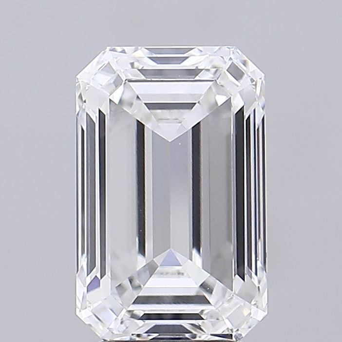 4,02 karaat smaragd geslepen lab-grown diamant VVS1 E