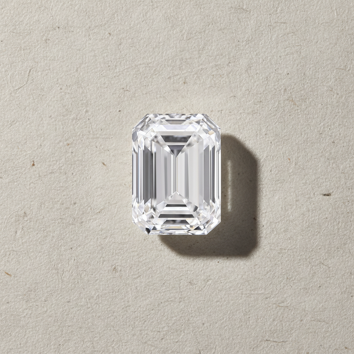 4.02 Carat Emerald Cut Lab Grown Diamond, VVS2/D