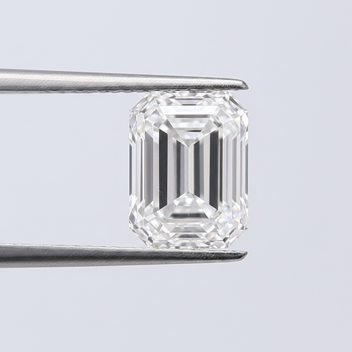 4.02 Carat Emerald Cut Lab Grown Diamond, VVS2/D