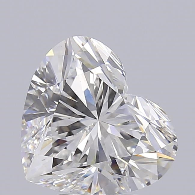 4.02 Carat Heart Cut Lab Grown Diamond VS1E
