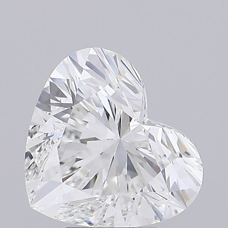 4.02 Carat Heart Cut Lab Grown Diamond VS2E