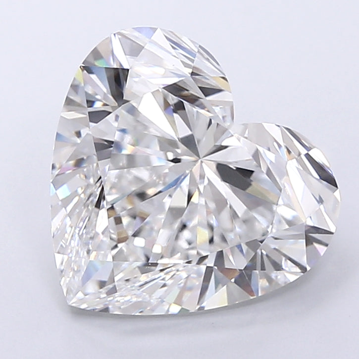 4.02 Carat Heart Lab Grown Diamond VVS1 E