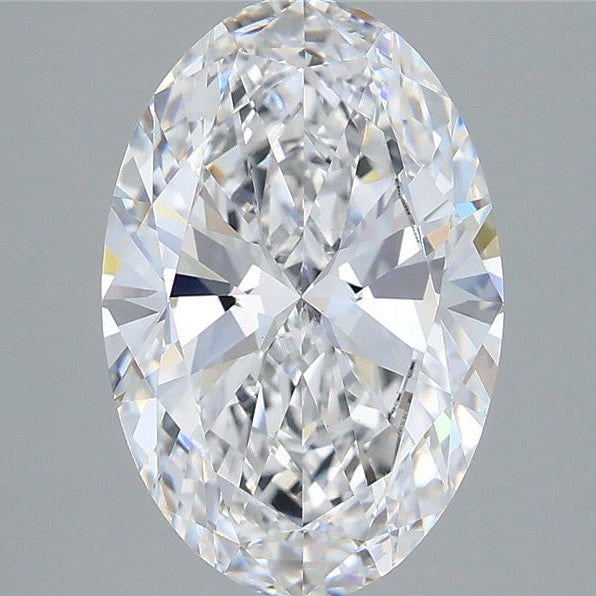 4.02 Carat Oval Cut Lab Grown Diamond VS1D 