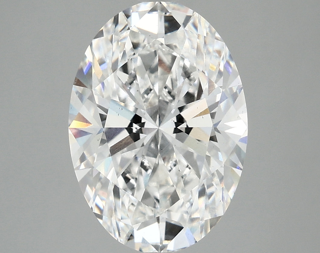 4.02 Carat Oval Cut Lab Grown Diamond VS2E 