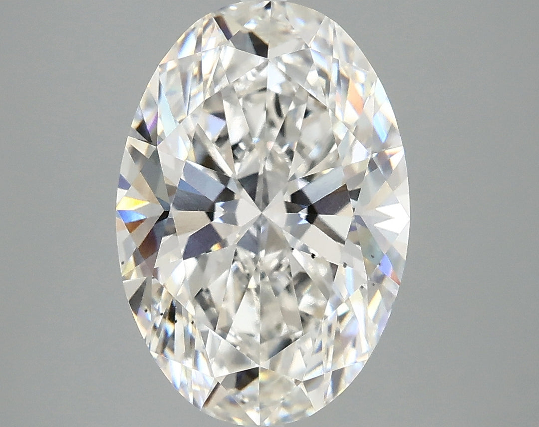 4.02 Carat Oval Cut Lab Grown Diamond VS2F 