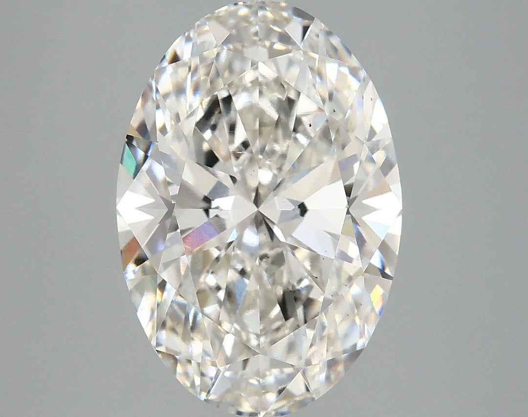 4.02 Carat Oval Cut Lab Grown Diamond VS2F 