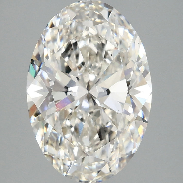 4.02 Carat Oval Cut Lab Grown Diamond VS2F 