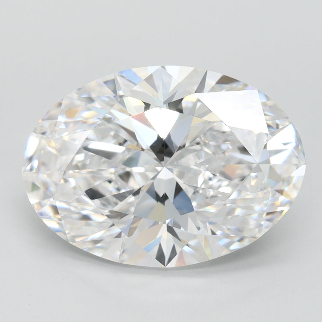 4.02 Carat Oval Cut Lab Grown Diamond VVS1 D