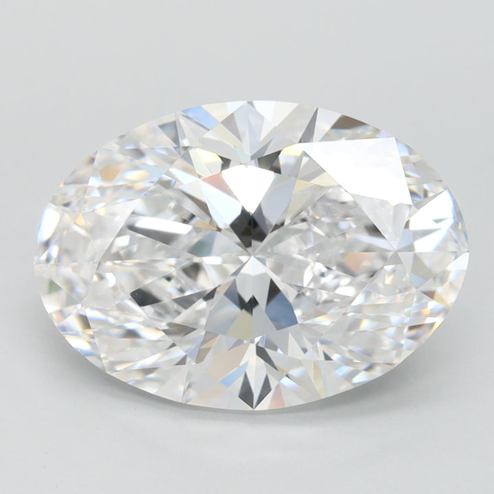 4,02 karaat ovaal geslepen laboratoriumdiamant VVS1 D