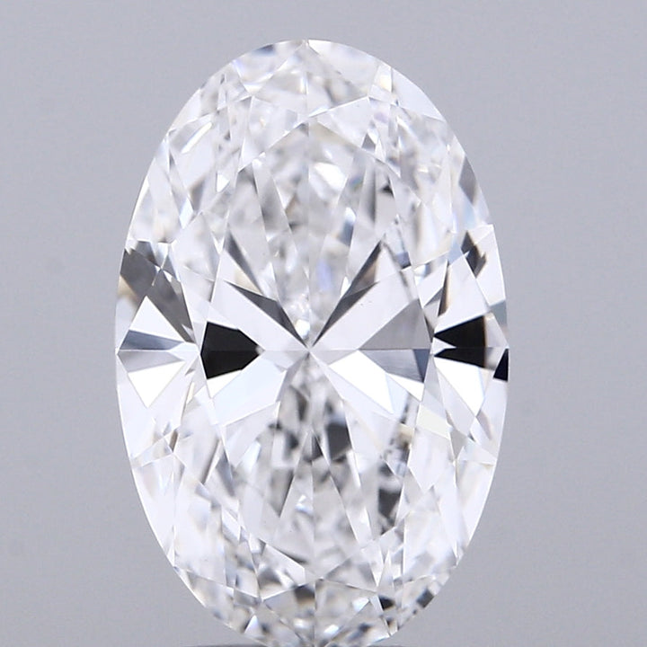4.02 Carat Oval Cut Lab Grown Diamond VVS2D Color