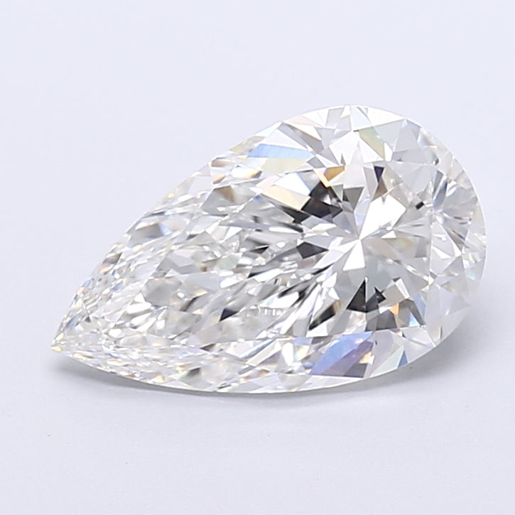 4.02 Carat Pear Cut Lab Grown Diamond VVS1D