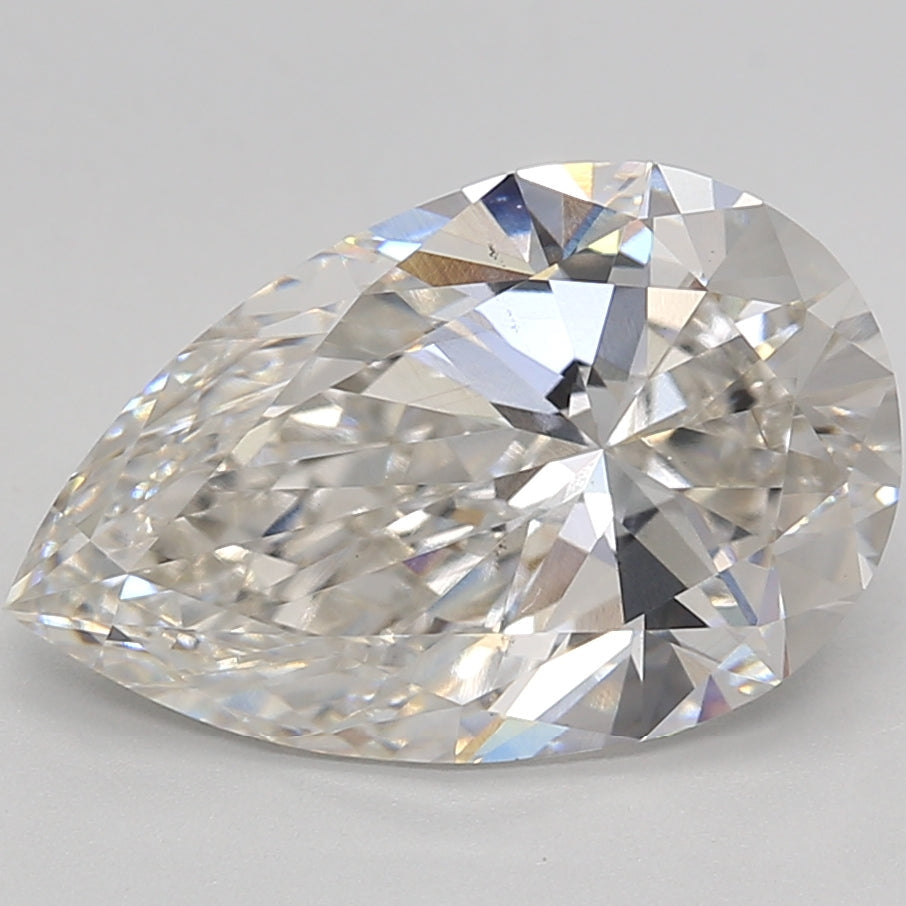 4.02 Carat Pear Lab Grown Diamond VS2 G