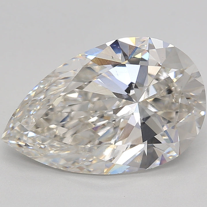 4.02 Carat Pear Lab Grown Diamond VS2 G