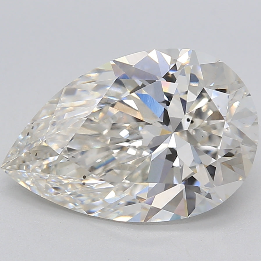 4.02 Carat Pear Lab Grown Diamond VS2 G