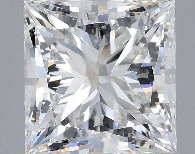 4.02 Carat Princess Cut Lab Grown Diamond VS2E