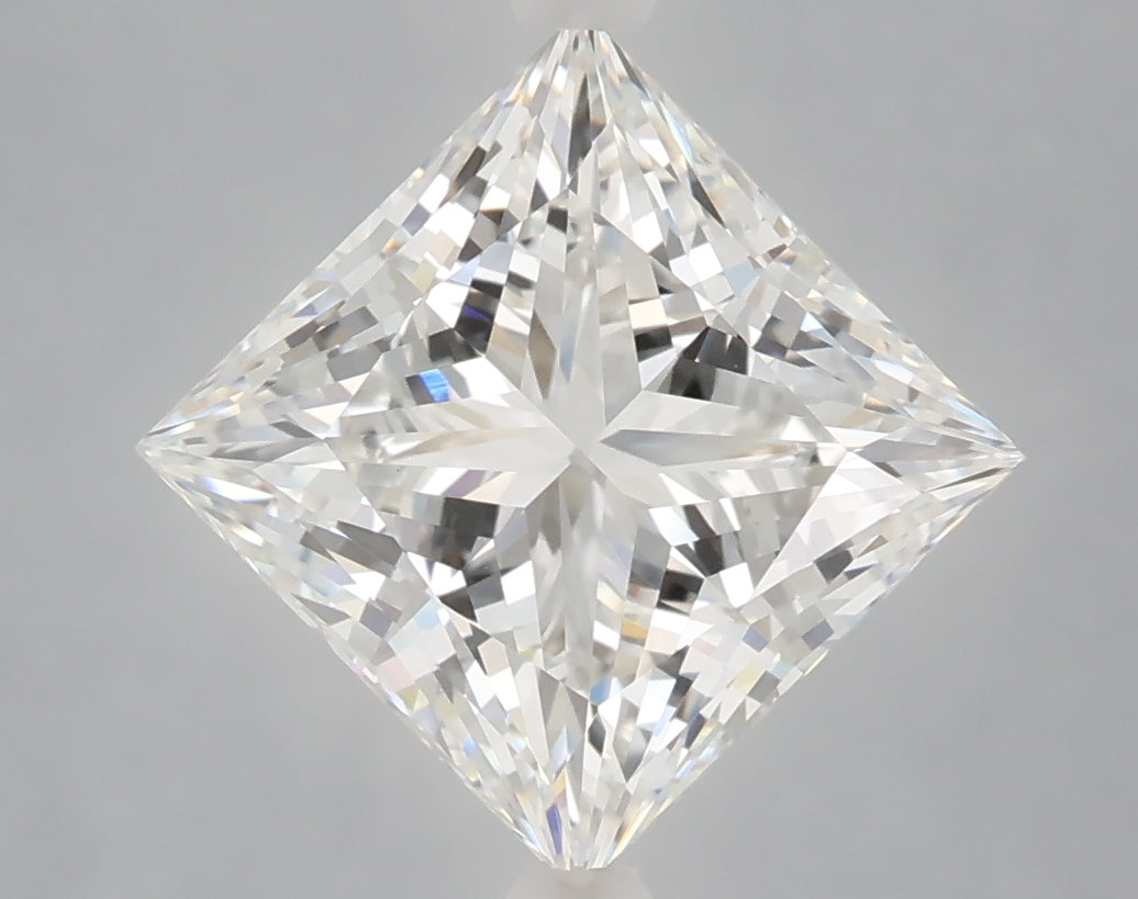 4.02 Carat Princess Cut Lab Grown Diamond VVS2F
