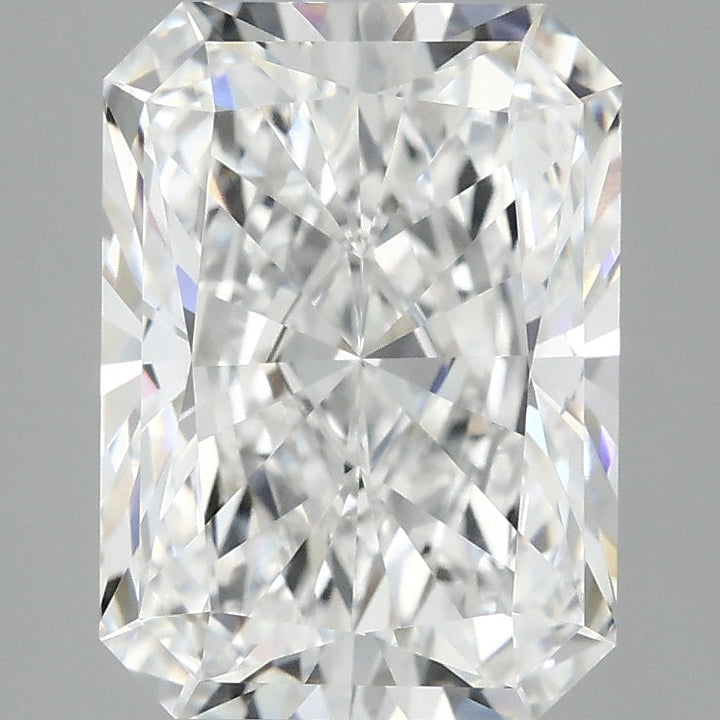 Diamant cultivé en laboratoire de 4,02 carats, taille radiante VVS2 D