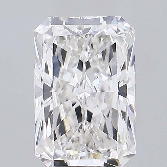4,02 Karat strahlender, im Labor gezüchteter Diamant VVS2 F