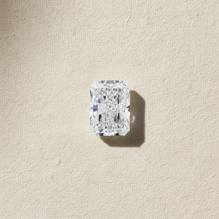 4.02 Carat Radiant Lab Grown Diamond, VS2/D