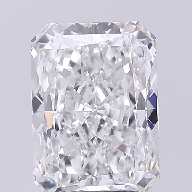 4.02 Carat Radiant Lab Grown Diamond VS2 F