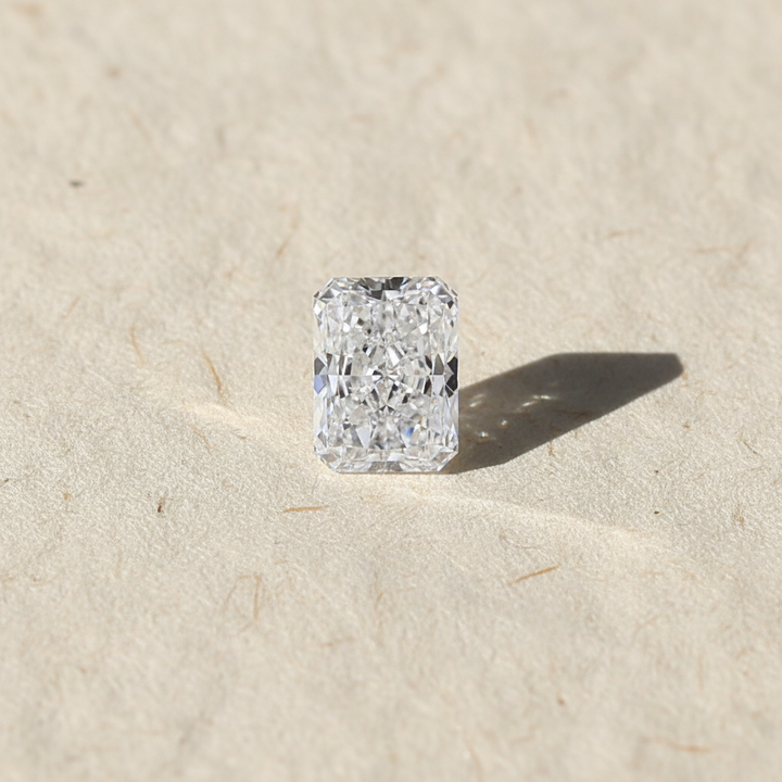 4.02 Carat Radiant Lab Grown Diamond, VS2/F