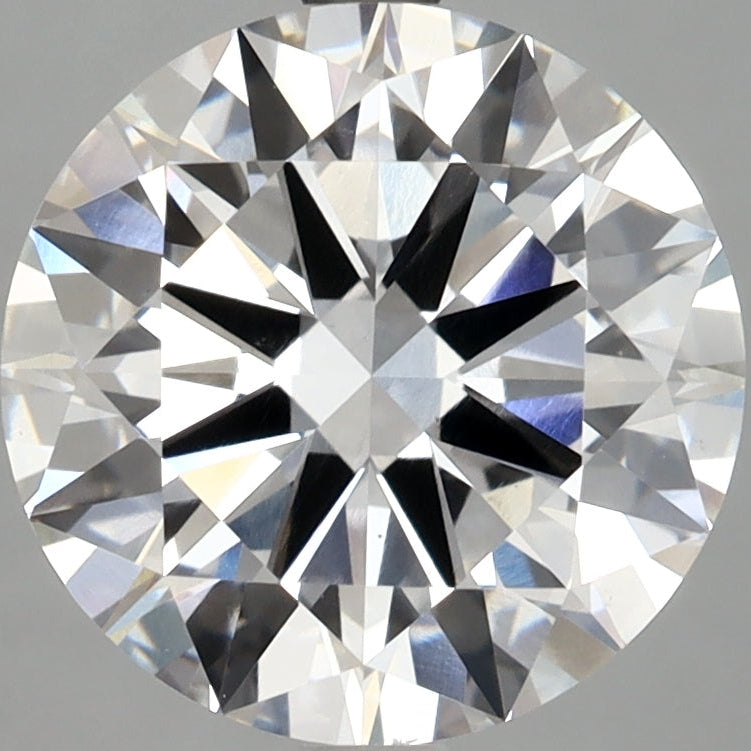 Diamante cultivado en laboratorio de talla redonda de 4,02 quilates VS1 D