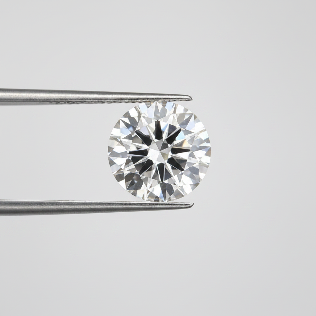 4.02 Ct E Color VS1 Round Cut CVD Lab Grown Diamond IGI Certified